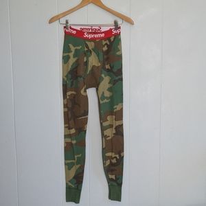 Supreme Pants - Supreme Camo Hanes Beefy Thermals Supreme Pants - Supreme Camo Hanes Beefy Thermals